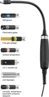 Gas detector probe